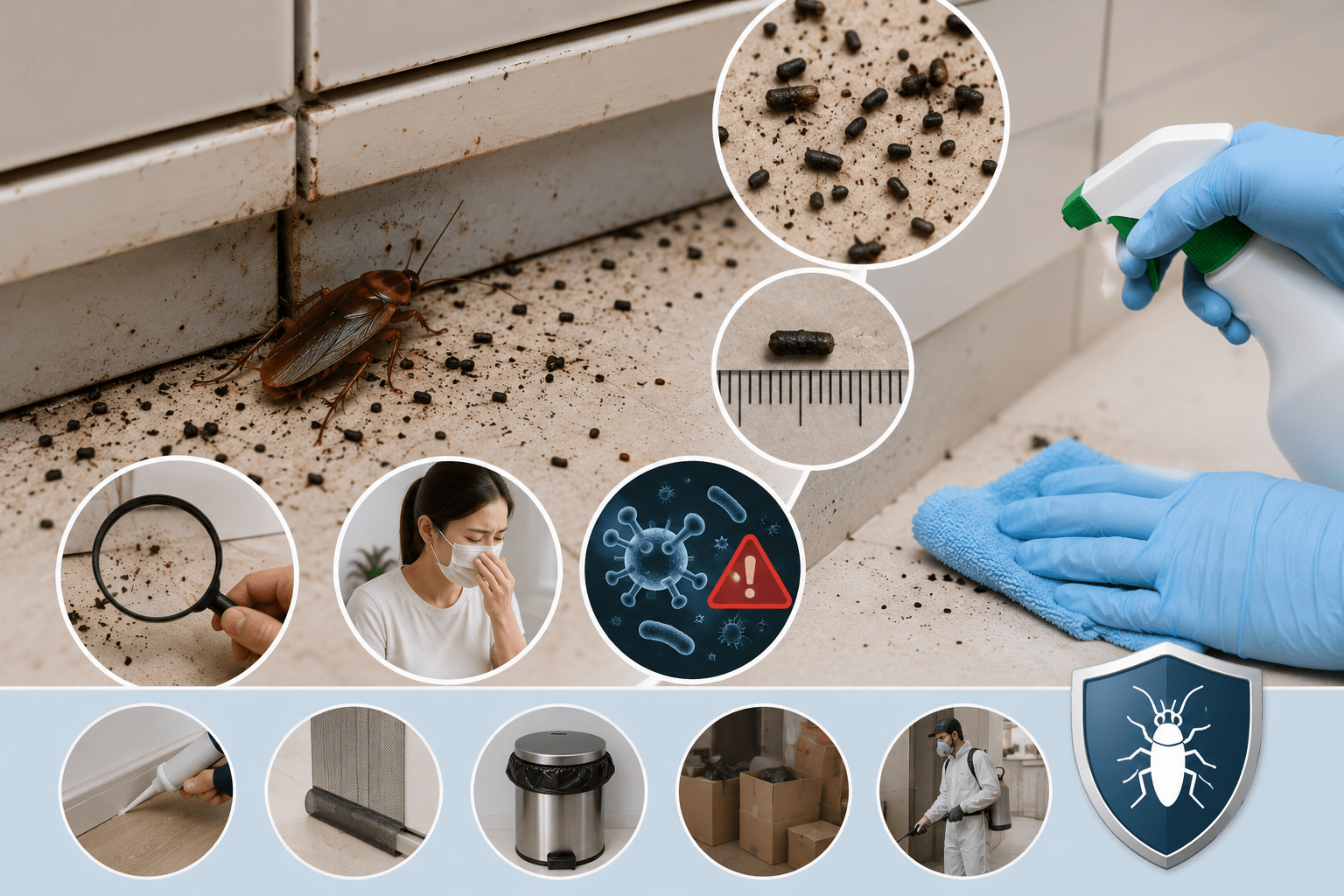 Cockroach Droppings